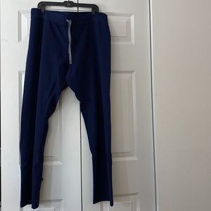 Figs navy blue scrub pants - like new! Size XL tall